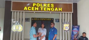 Ketua YARA Kuasa Hukum Jurnalisa Datangi Mapolres Aceh Tengah