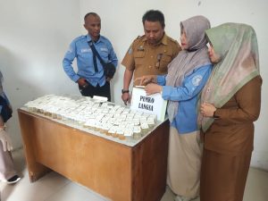 Tes Urine 141 Pejabat Pemko Langsa Agar ASN Bersih dari Narkoba