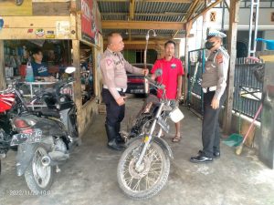 Satlantas Polres Gayo Lues Himbau Pemilik Bengkel Motor Tolak Pasang Knalpot Blong