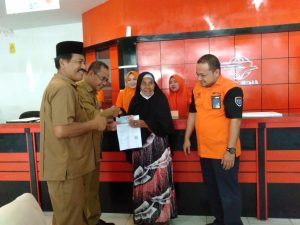 Dinsos Pidie Launching BLT Kepada 55.873 KPM, Diserahkan Sekda Secara Simbolis
