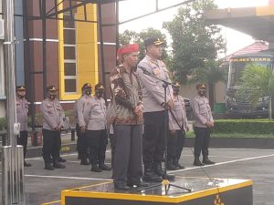 Polres Agara Jajarannya Doa bersama Duka Gempa Cianjur Jawa Barat
