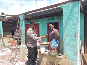 Kasetum Polda Aceh Berikan Bantuan Sembako