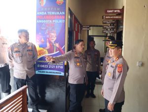 Kapolres Gayo Lues Sidak Polsek Blangkejeren, Cek Kesiapan SPKT dan Pelayanan Publik