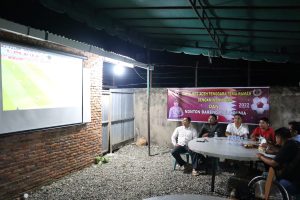 Kapolres Agara Temu Ramah Dengan Insan Pers, dan Nonton Bareng Piala Dunia 2022