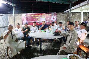 TEMU RAMAH KAPOLRES AGARA DENGAN DPC APDESI DAN NONTON BARENG PIALA DUNIA 2022