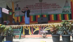 Guru Madrasah Aceh Utara, Isi Tausiyah Maulid di MTsN 2 Pidie Jaya