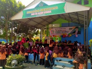 Meriahkan Hari Guru Nasional, MIN 30 Aceh Utara Gelar Aneka Lomba