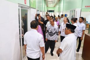 Kesiapan Layanan Medis Kontingen PORA, Pj Bupati Tinjau RSUD TCD Sigli