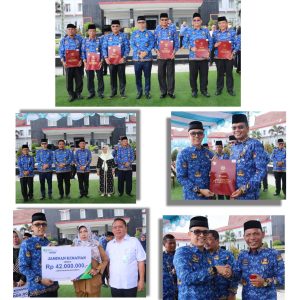 Jadi Irup HUT Ke-51, Bupati Tapsel : KORPRI Harus Jadi Pilar Utama Pemersatu Bangsa dan Negara