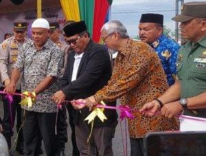Pj Bupati Pidie Launching Peurumoh RSUD TAS Beureunuen