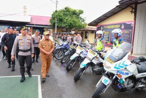 Pj Bupati Apresiasikan Pegelaran Apel Kesiapan Pengamanan PORA XIV di Mapolres Pidie