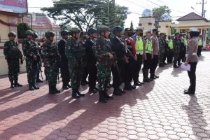 Antisipasi Guantibmas 4 Desember Polres Langsa Lakukan Patroli Gabungan