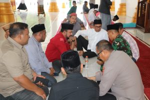 Kodim 0104/Atim Membuka Lomba Baca Asmaul Husna Dalail Khairat Di masjid Babut Taqwa, Sungai Raya