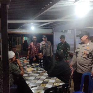 TNI-POLRI Bersinergi Laksanakan Patroli Gabungan di Penghujung Kabupaten Aceh Timur