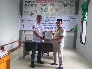 Pengurus IGORNAS Bersilaturahmi Dengan Ketua KONI Aceh Barat