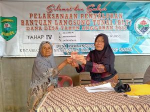 Desa Parbangunan Kembali Salurkan BLT- DD Bulan Oktober, Nopember, Desember 2022