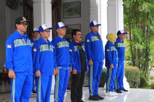 Dandim 0104/Atim Hadiri Pelepasan Kontingen PORA Kota Langsa