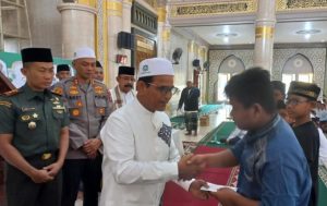 Santuni Anak Yatim warnai Peringatan Maulid Akbar Kabupaten Aceh Timur