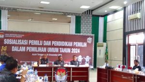 KIP Agara Adakan Sosialisasi Pemilu dan Pendidikan Pemilih Terhadap Corong Publik Pers dan Lsm