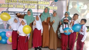 Sub-Pin Imunisasi Polio di SD Negeri 1 Langsa Kota