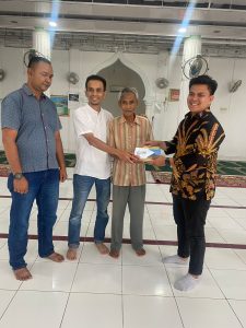 YBM-PLN UPK Nagan Raya Salurkan Bantuan Pembangunan Masjid di Nagan Raya dan Aceh Barat