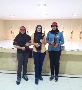 Cabor Menembak Air Pistol Putri Pora XIV, Derly Amelia Putri Petik 2 Mendali Emas