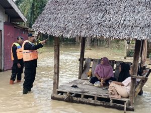 Tim SAR Satbrimob Polda Aceh Kompi 2 Batalyon B Pelopor Aramiah Kembali Terjun ke Lokasi Bencana Banjir Aceh Tamiang