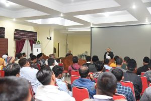 Bupati Tapsel Nobar Final Piala Dunia 2022 Bersama Kades Terpilih