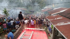 Lima Unit Rumah Musnah Dilalap si Jago Merah di Agara