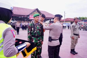 Kapolres Pidie Pimpin Apel Gelar Pasukan Operasi Lilin Seulawah 2022