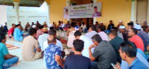 HRD Bersilaturahmi dan Jaring Aspirasi Masyarakat Kecamatan Pandrah, Jaga Kekompakan Dalam Desa