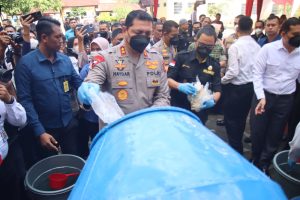 Kapolda Aceh Pimpin Pemusnahan 36 Kg Sabu dan 411 Kg Ganja