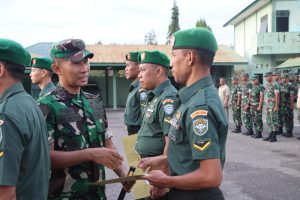 Dandim 0104/Aceh Timur, Pimpin Acara Tradisi Prsonil Pindah Satuan