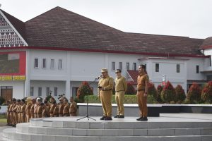 Apel Perdana 2023, Bupati : Berdasarkan Data BPS, Angka Kemiskinan dan IPM Tapsel Lampaui Target