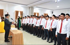 Pj Bupati Pidie Dan Ketua DPRK Hadiri Pelantikan Anggota PPK