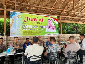 Polres Bersama Dinkes Bahas Imunisasi Polio Pidie Tahap II Dalam Jum’at Curhat