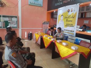 Seluruh Polsek Jajaran Polres Langsa Gelar Jumat Curhat