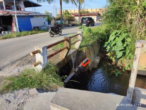 Pipa PDAM Tirta Kemuning Bocor, Sehingga Air Terbuang Sia-Sia