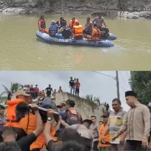 Tiga Hari Dalam Pencarian, Akhirnya Bocah Tenggelam Ditemukan