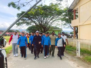 Dalam Rangka Hari Amal Bakti, Plt Sekda Pimpin Jalan Sehat