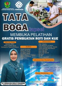 Pemkab Tapsel Buka Pelatihan Pembuatan Roti dan Kue Secara Gratis