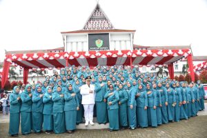 Bupati Tapsel Lantik 106 Kepala Desa Terpilih Hasil Pilkades Serentak 2022