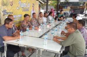 Pengungsi Rohingya, Narkoba Dan Judi Online Jadi Sorotan Tokoh Padang Tiji Pada Jum’at Curhat Kapolres Pidie