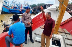 Bina Kamtibmas, Satpolairud Polres Aceh Timur Sambangi Nelayan