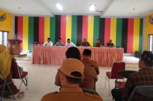 Muspika Baktiya Gelar Rapat Persiapan MTQ ke-36