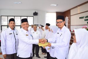 Di Aceh Utara, Ratusan Pramubakti Kemenag Terima SK Tahun 2023
