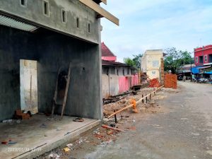 Pedagang Toko Keberatan Dengan Pembangunan Kios