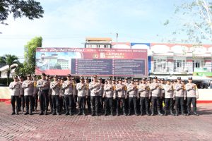 Kapolres Aceh Barat Pimpin Apel Pagi, Beri Arahan Kepada Personel