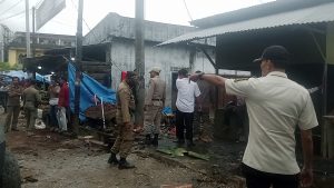 Satpol PP Aceh Timur, Kembali Tertibkan Pedagang Ikan dan Sayuran