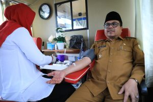Pemkab Aceh Utara dan PMI Luncurkan Gerakan Donor Darah ASN